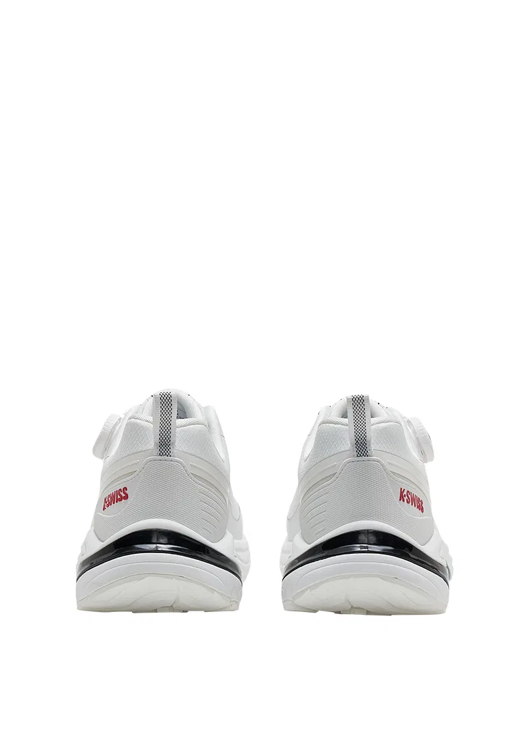Кроссовки мужские, с системой BOA, Maxon 2 K-Swiss, белый/черный/красный — фото 4