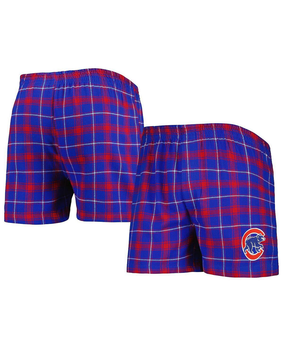 

Мужские фланелевые боксеры Royal, Red Chicago Cubs Ledger Concepts Sport