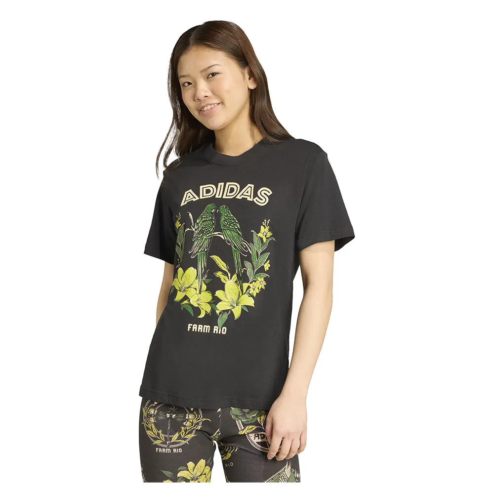 

Футболка с коротким рукавом adidas X Farm Graphic 2, черный