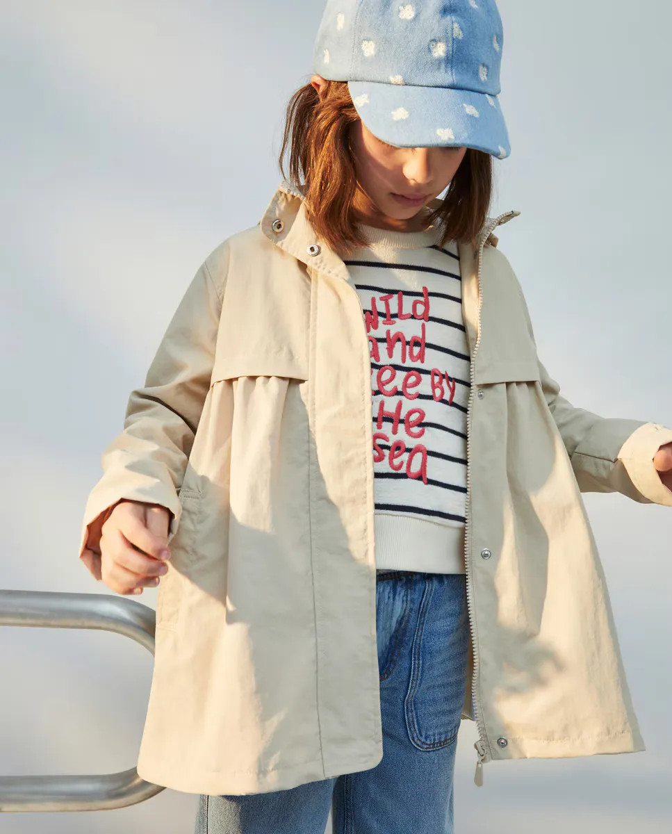 

Парка для девочки Kids El Corte Inglés, цвет 850 Piedra