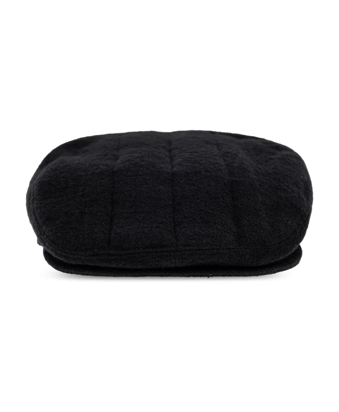 

Шерстяная плоская кепка Yohji Yamamoto, черный