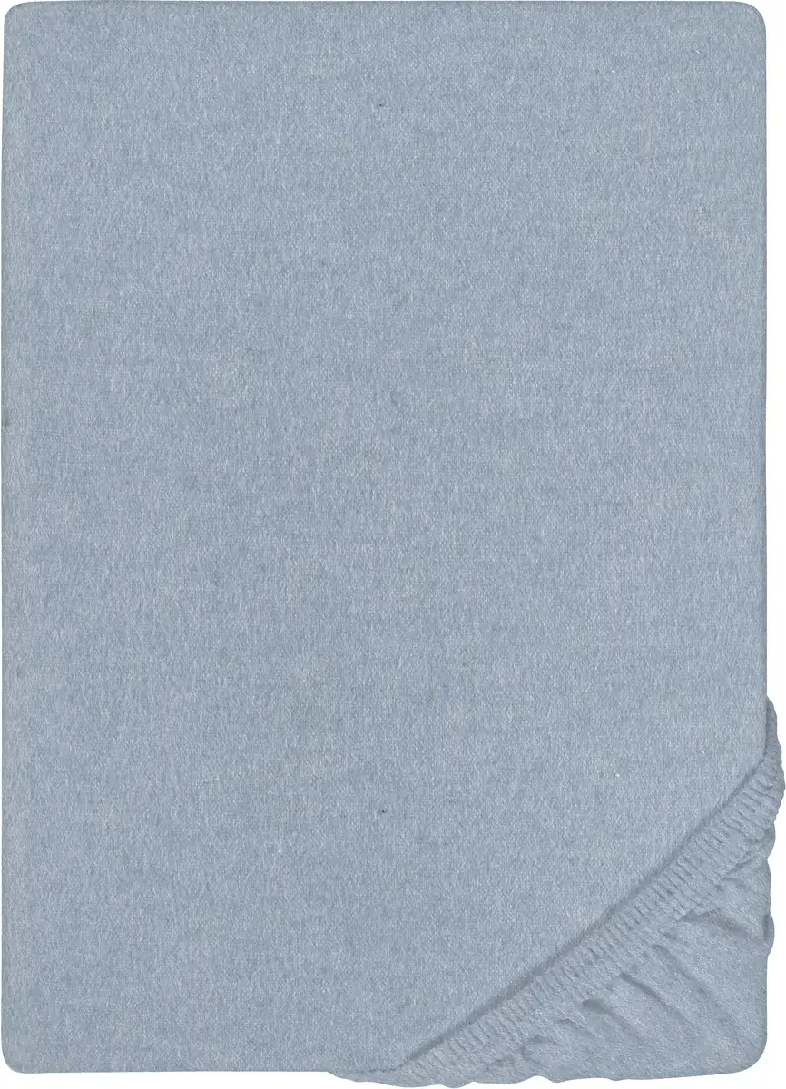 

Простыня Biberna Hermal Biber хлопковая 90-100х190-200 см, цвет jeans/blau