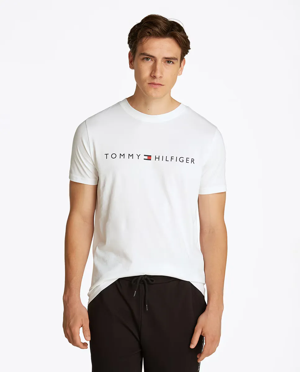 

Мужская футболка с короткими рукавами Tommy Hilfiger, белый
