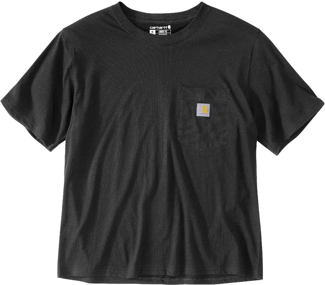 

Футболка Carhartt Loose Fit Lightweight Short Sleeve Crewneck Ladies T-Shirt, черный