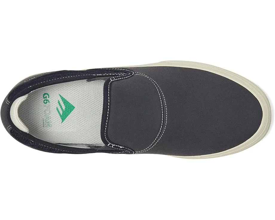 Кроссовки Emerica Wino G6 Slip-On, Black/Tan — фото 2