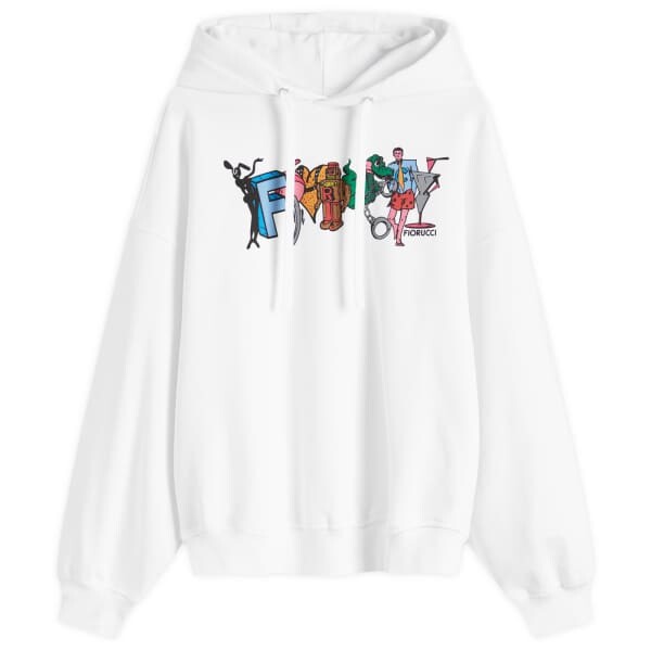 

Толстовка с принтом Toon Fiorucci, белый