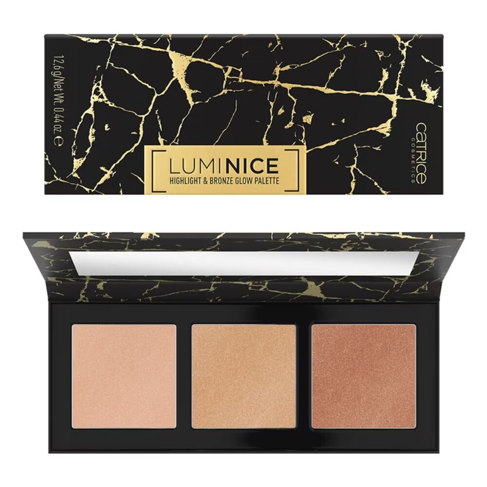 

Catrice Палитра румян Luminice Highlight Blow Glow, 12,6 г. 020, FEEL GOLD