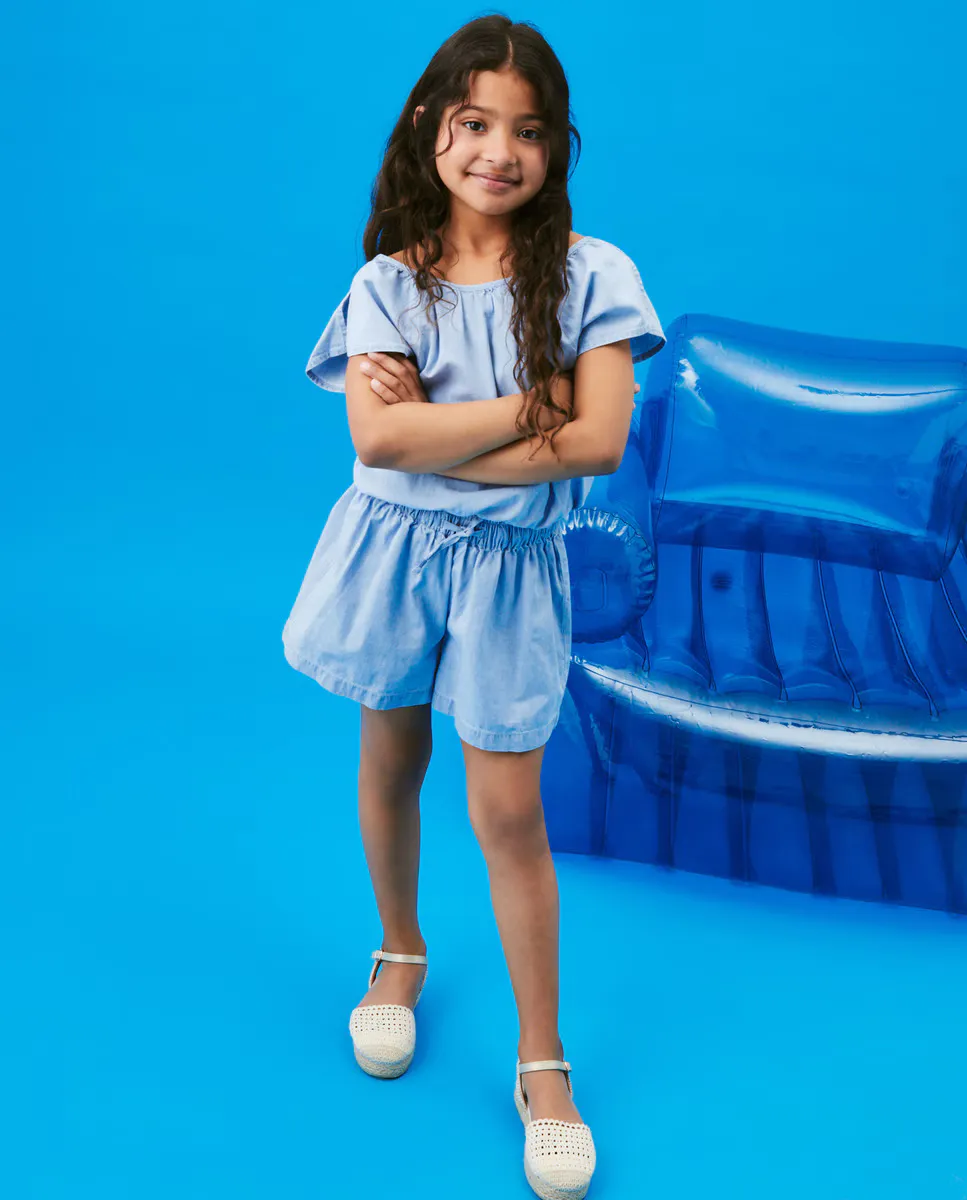 

Женские шорты-бермуды с полетом Kids El Corte Inglés, лазурный