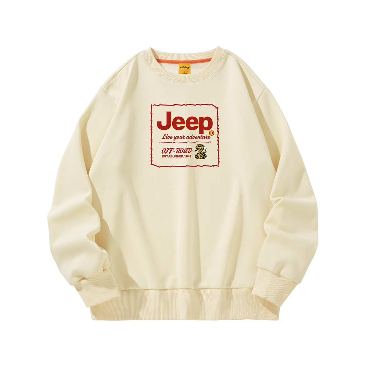 

Свитшот унисекс Jeep, темно-синий