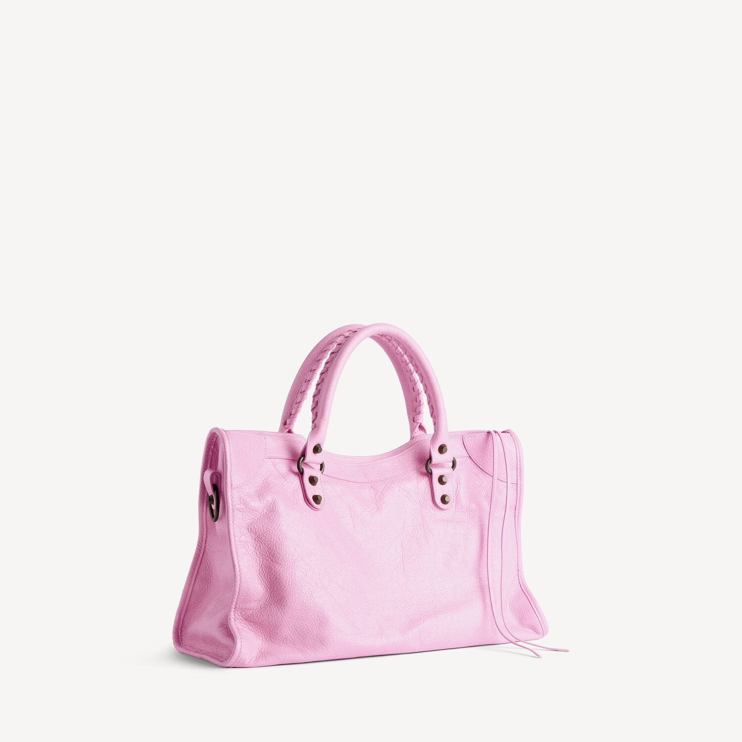Женская сумка le city среднего размера в цвете bubbly pink BALENCIAGA, шипучий розовый — фото 3