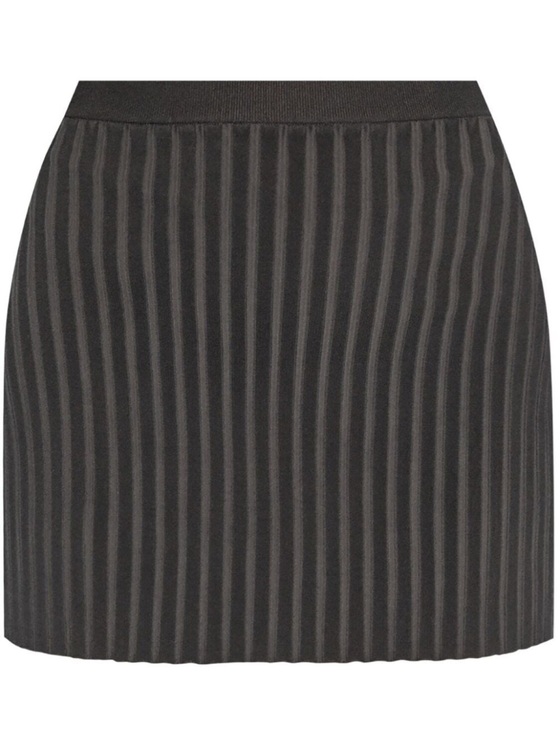 

Alexander Wang мини-юбка из ребристой ткани, черный
