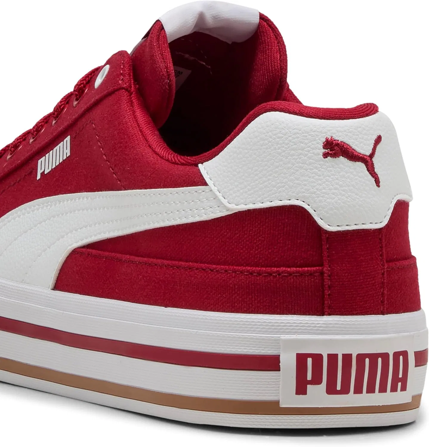 Кроссовки PUMA Unisex Court Classic Vuls Fs 39635302 White 38, White Black, 38 EU — фото 2