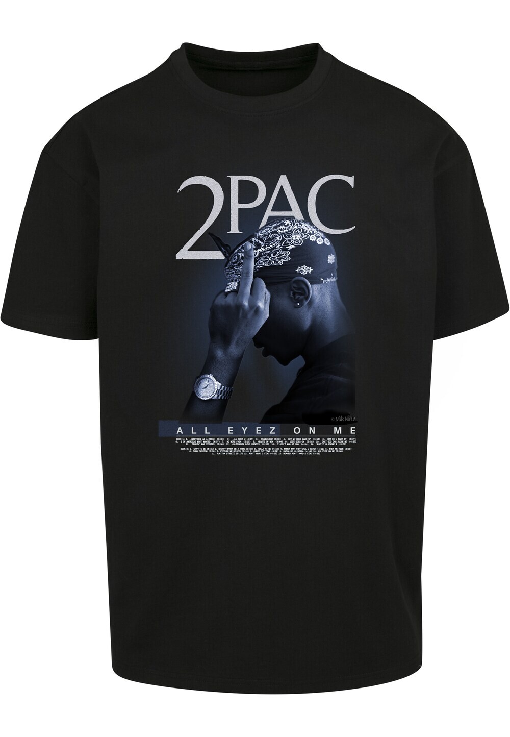 

Футболка Mister Tee Tupac All F*ck the World, черный