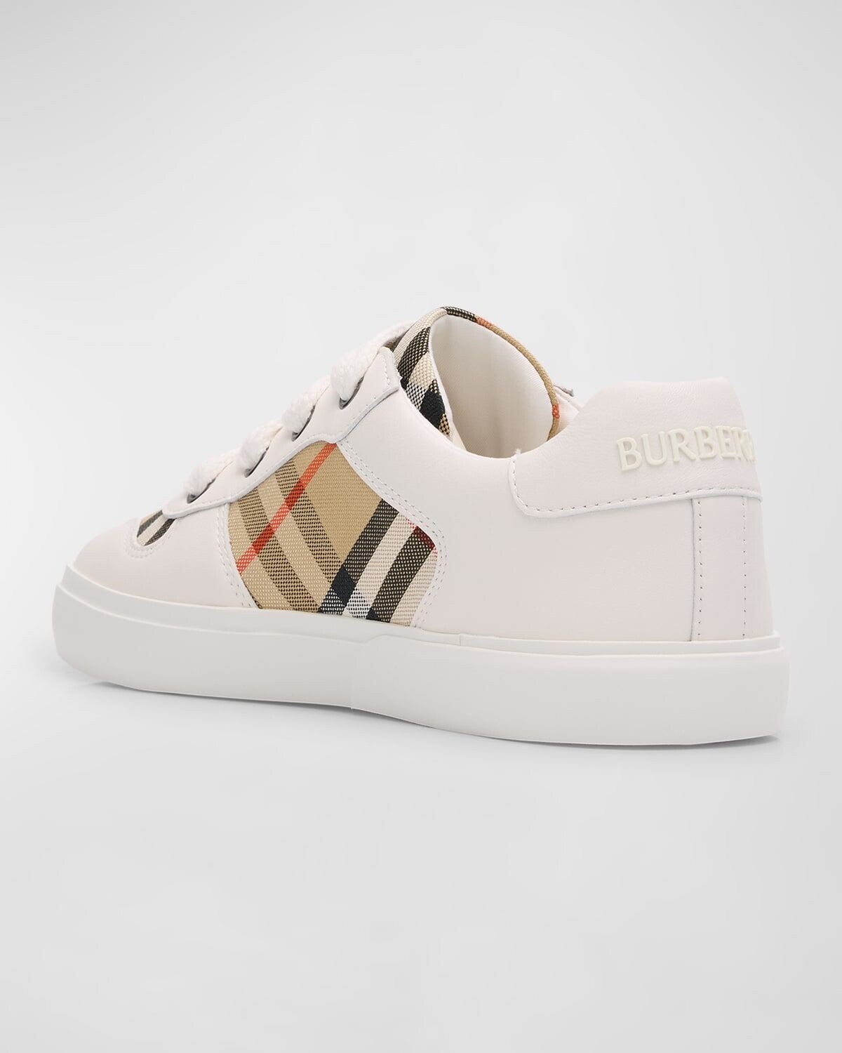 КРОССОВКИ K1 NOAH НА ШНУРОВКЕ В Клетку Burberry, цвет Sand Check — фото 3