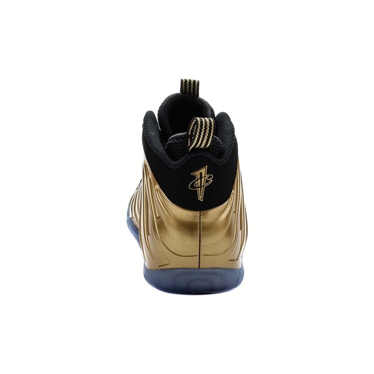 Кроссовки Nike Little Posite One GS 'Metallic Gold', золотой — фото 3