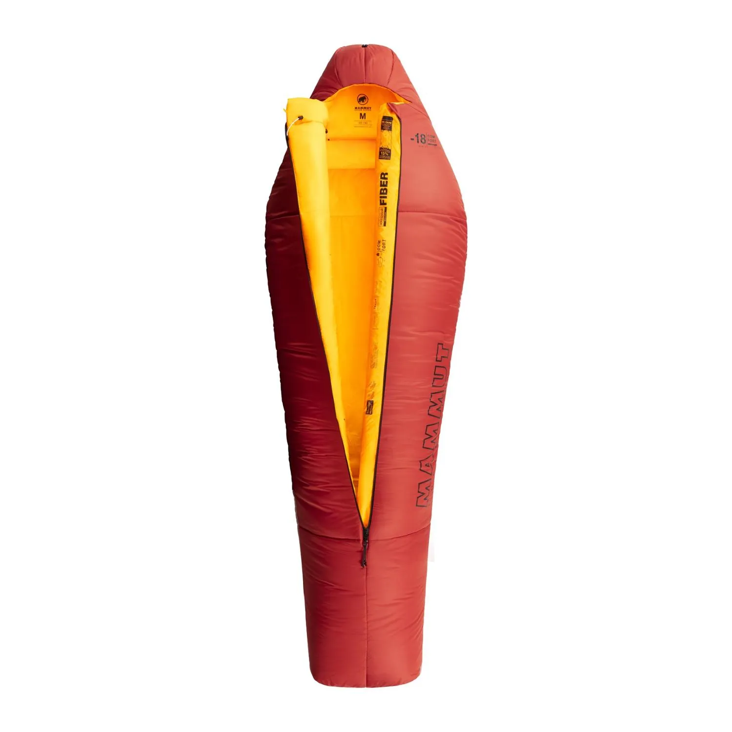 

Комфортное волокно 14F/-18C Спальный мешок Mammut, Beech