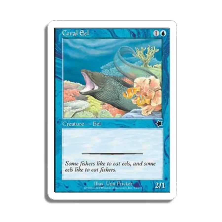 

CCG Коралловый угорь (С), MTG - Starter Series (1999)