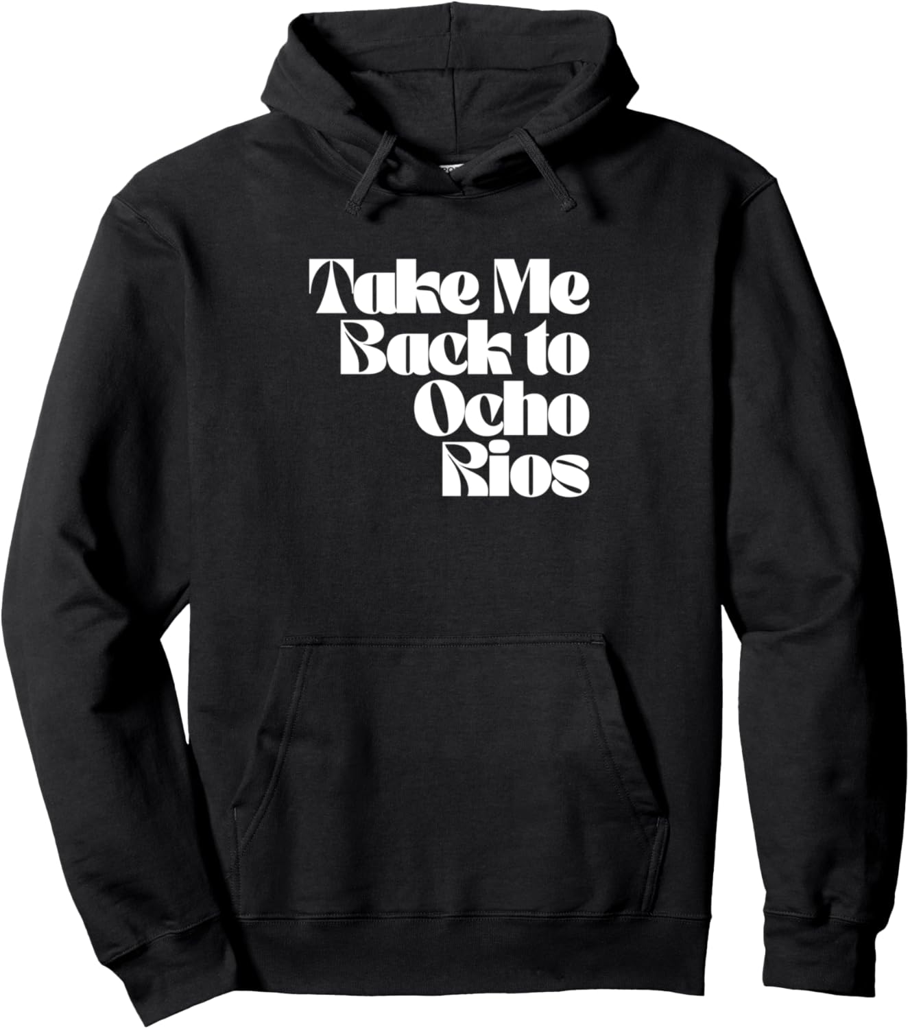 

Толстовка с надписью «Вернись в Очо-Риос: весенние каникулы, медовый месяц» Honeymoon Vacation Souvenirs From Ocho Rios Co., черный