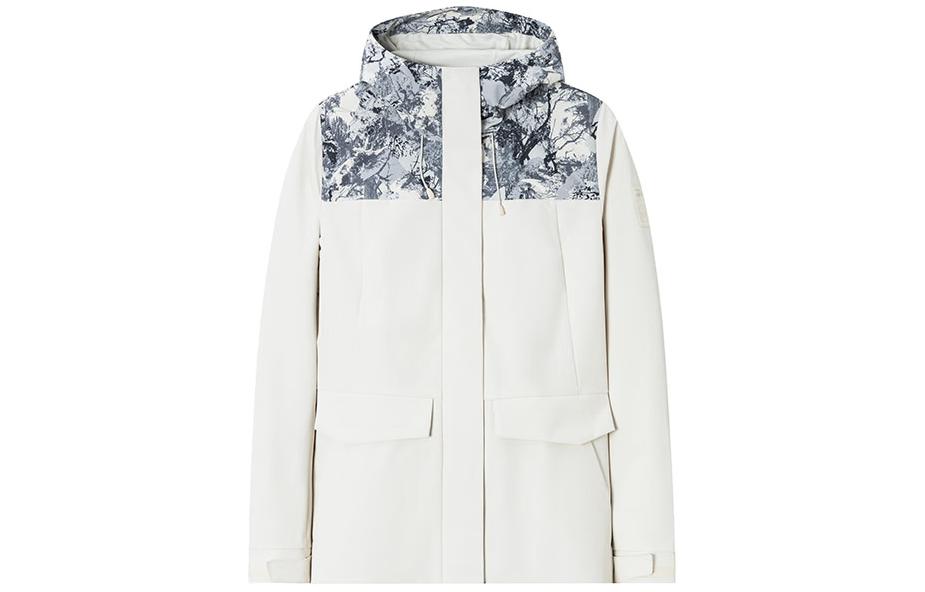 

Куртка Anta x National Geographic Outdoor Collection для женщин, цвет «халцедоновая белый»