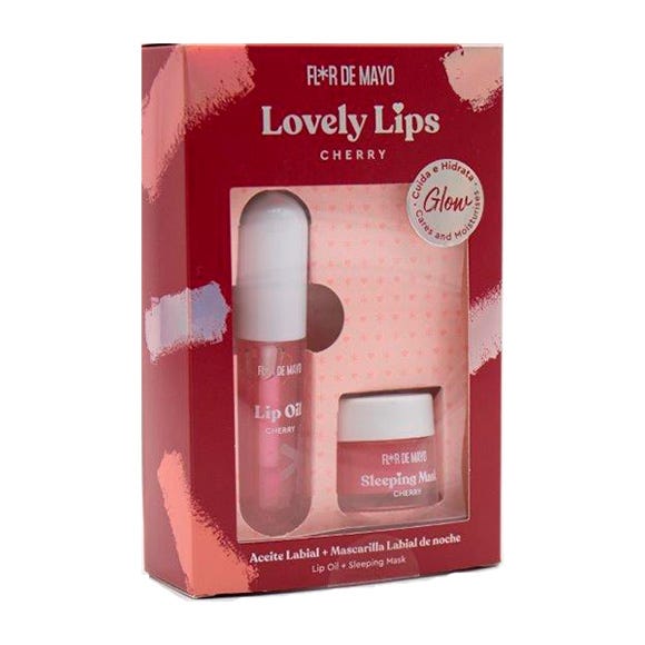 

Маска для губ Lip Pack Glow Cherry Lip Oil + Ночная маска FLOR DE MAYO