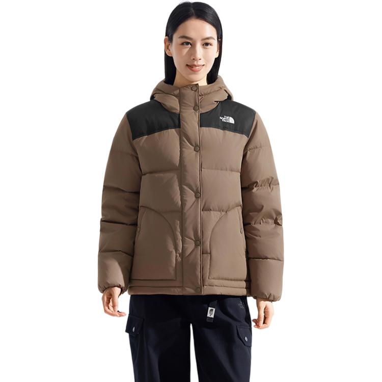

THE NORTH FACE Пуховик женский, DHL/Mocha/Cosmic Black