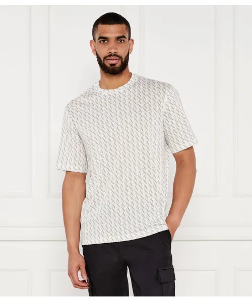 

Футболка Regular fit Armani Exchange, бежевый