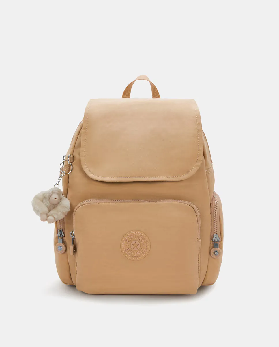 

Маленький рюкзак Kipling, бежевый