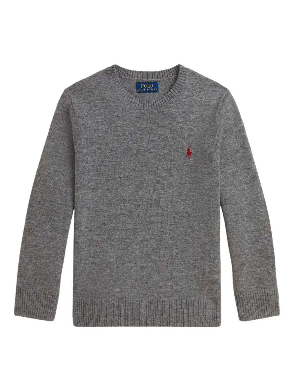 

Свитер с круглым вырезом POLO RALPH LAUREN KIDS, серый