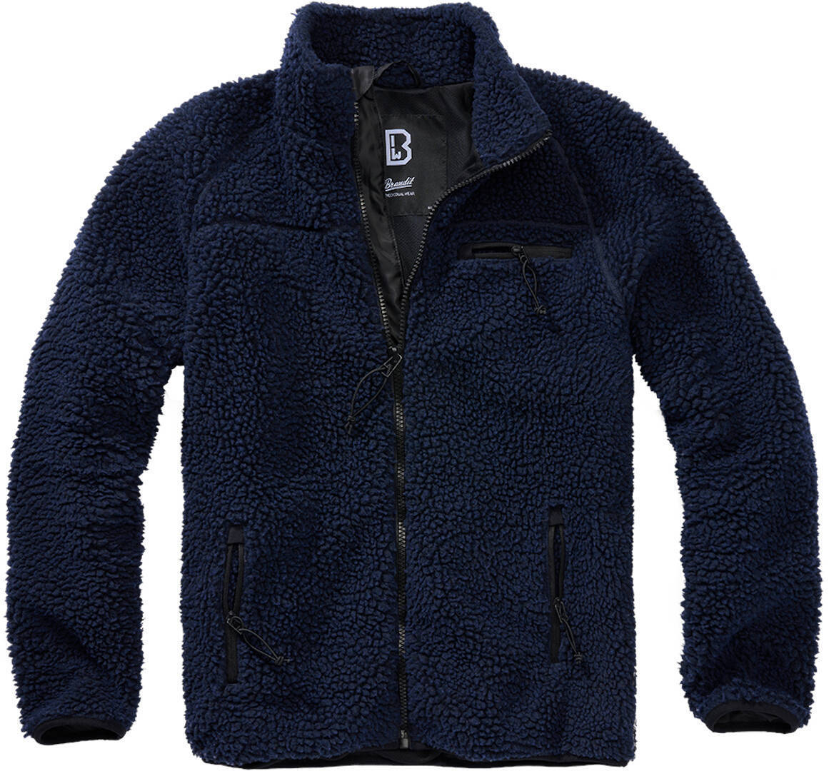 

Куртка Brandit Teddyfleece Jacket, темно-синий
