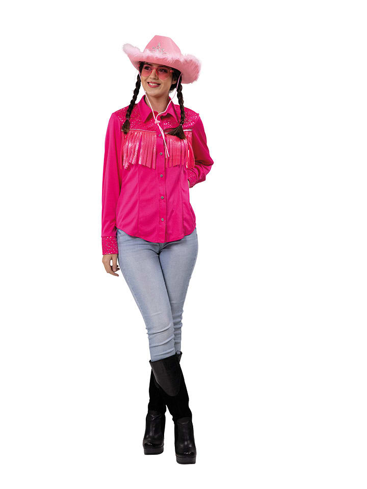 

Party x People Розовая рубашка в стиле вестерн "Babe"