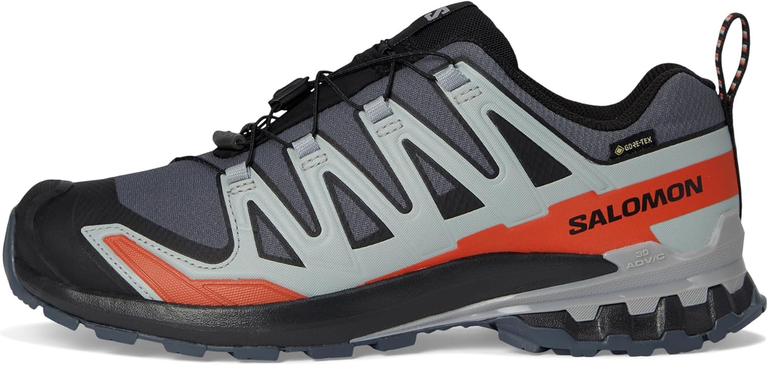 Кроссовки для трейлраннинга Salomon Men's XA Pro 3D Ultra GTX, Turbulence/Black/Burnt Ochre — фото 4