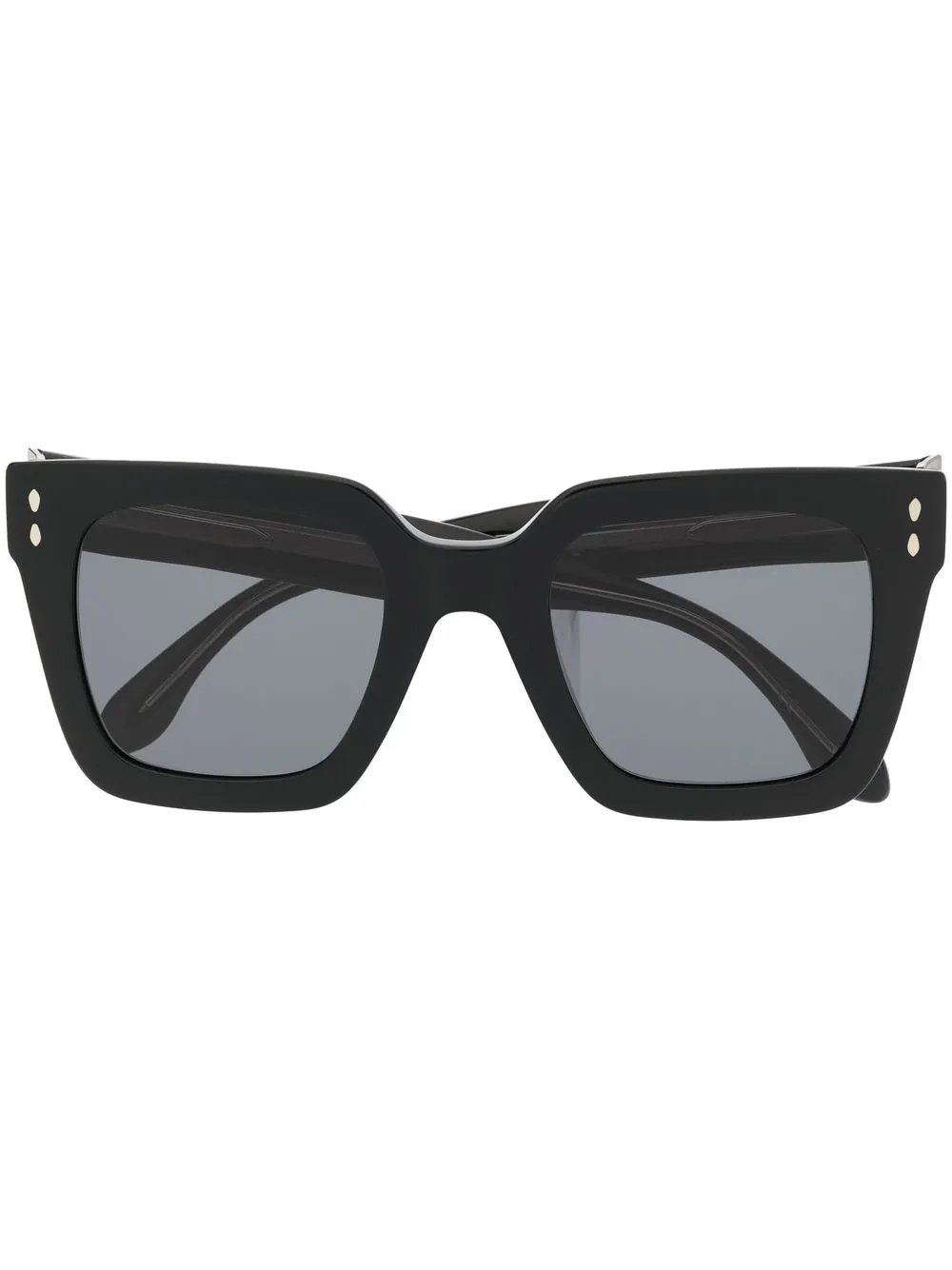

Солнцезащитные очки в массивной квадратной оправе Isabel Marant Eyewear, черный