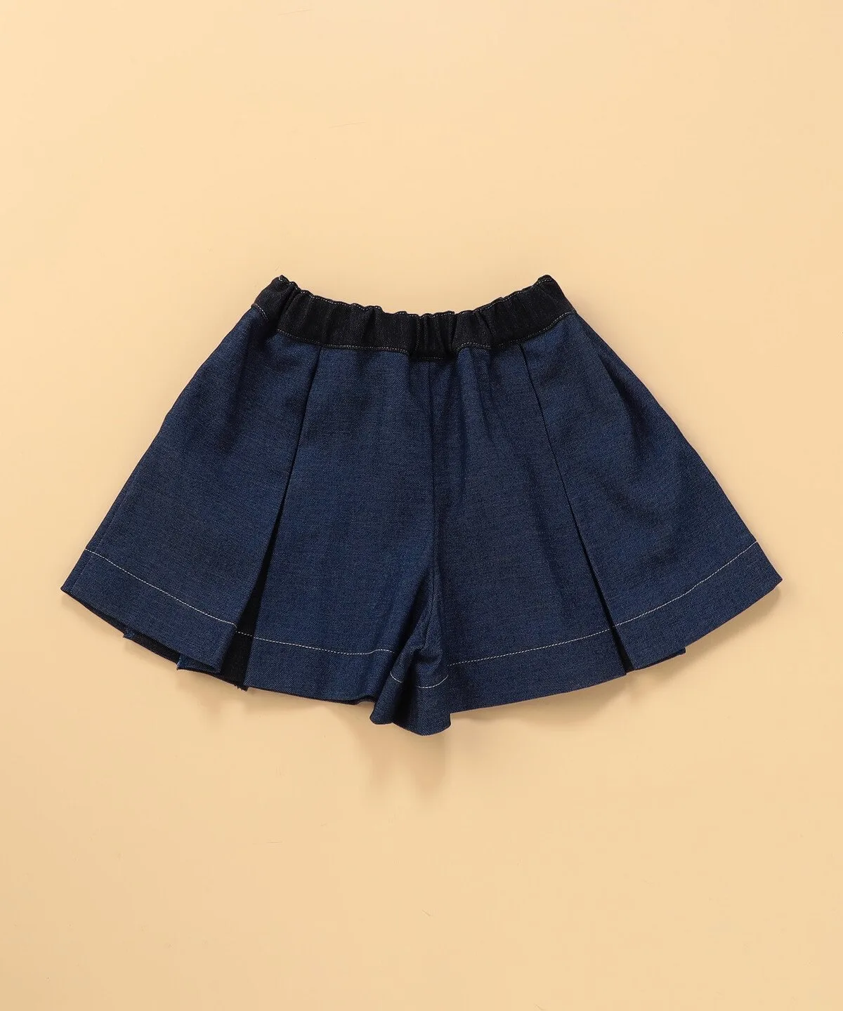 Джинсовая стрейч-юбка-шорты (baby size) Comme Ca Ism, blue — фото 2