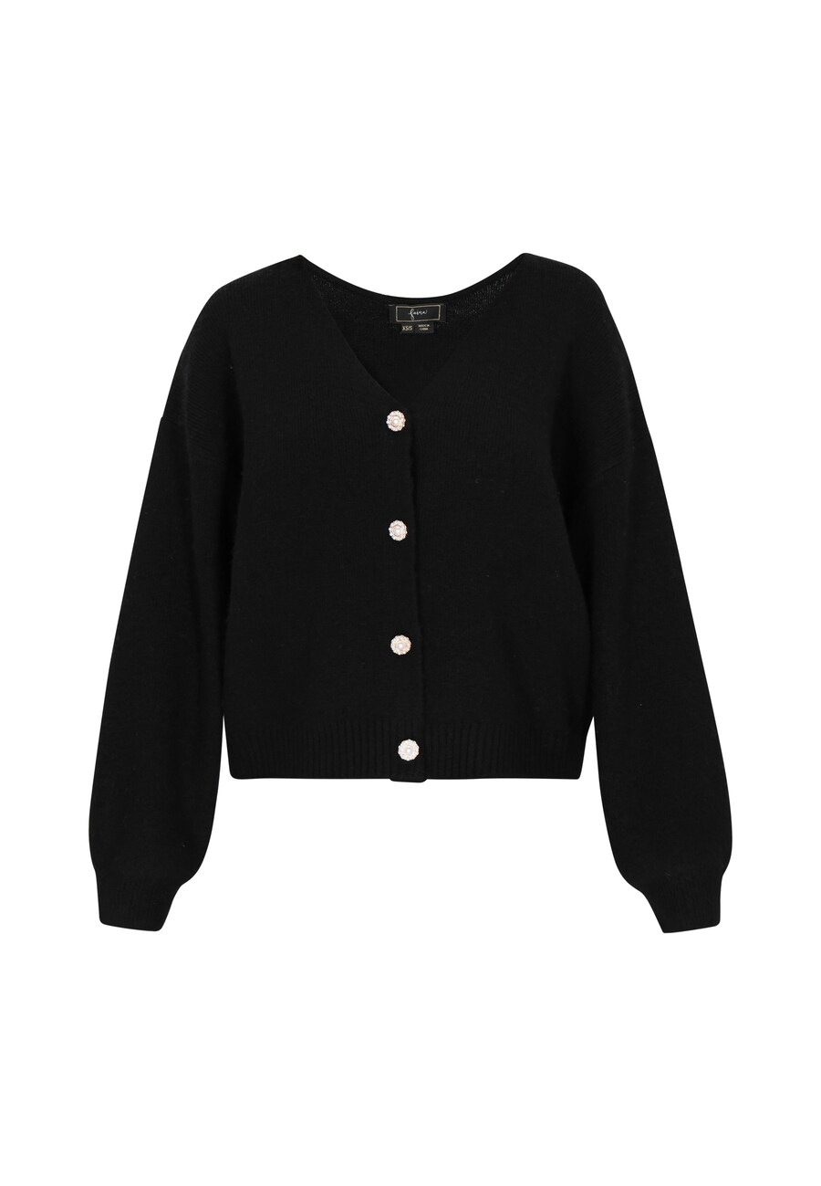 

Кардиган оверсайз faina Fashion Look, черный