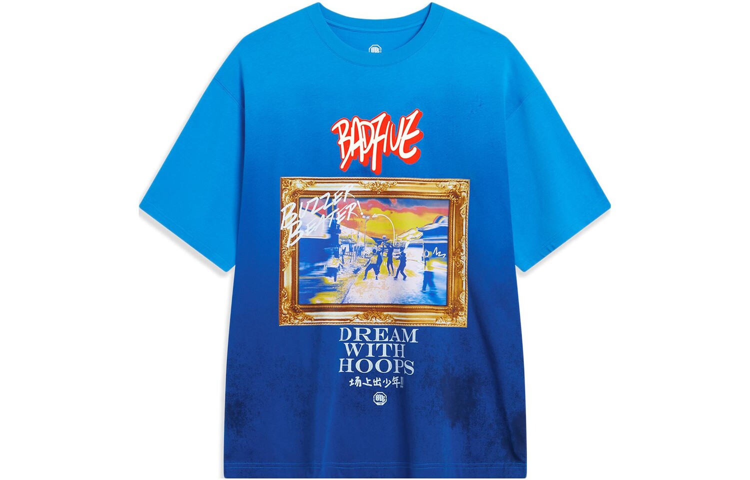 

Футболка Badfive мужская Interstellar Blue Gradient Lining, синий