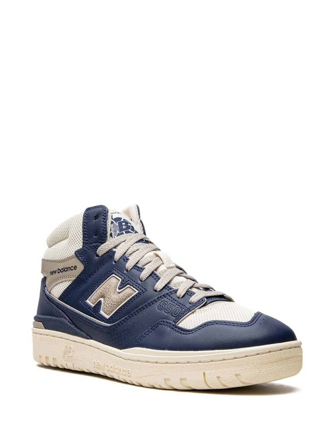 

New Balance высокие кроссовки на шнуровке, синий