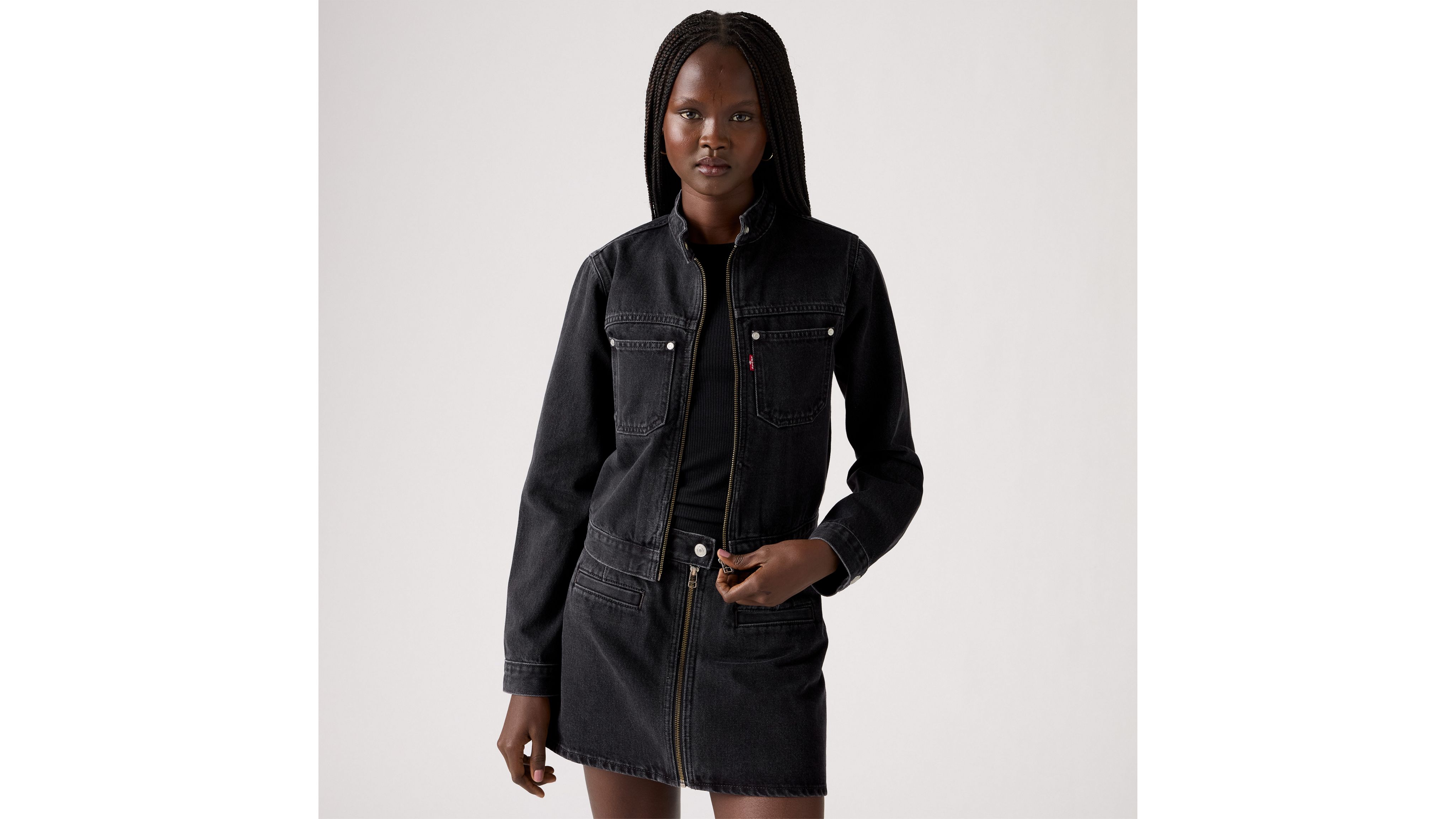 

Куртка Moto Trucker Levi's, Moto Queen - Black