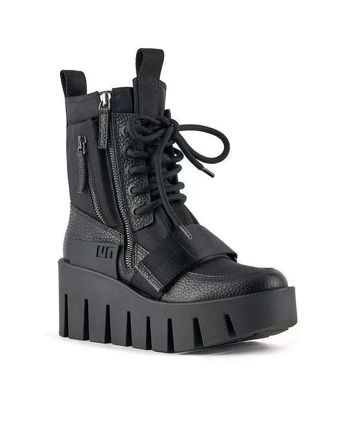 Женские ботинки Grip Combat Lo United Nude, черный — фото 2