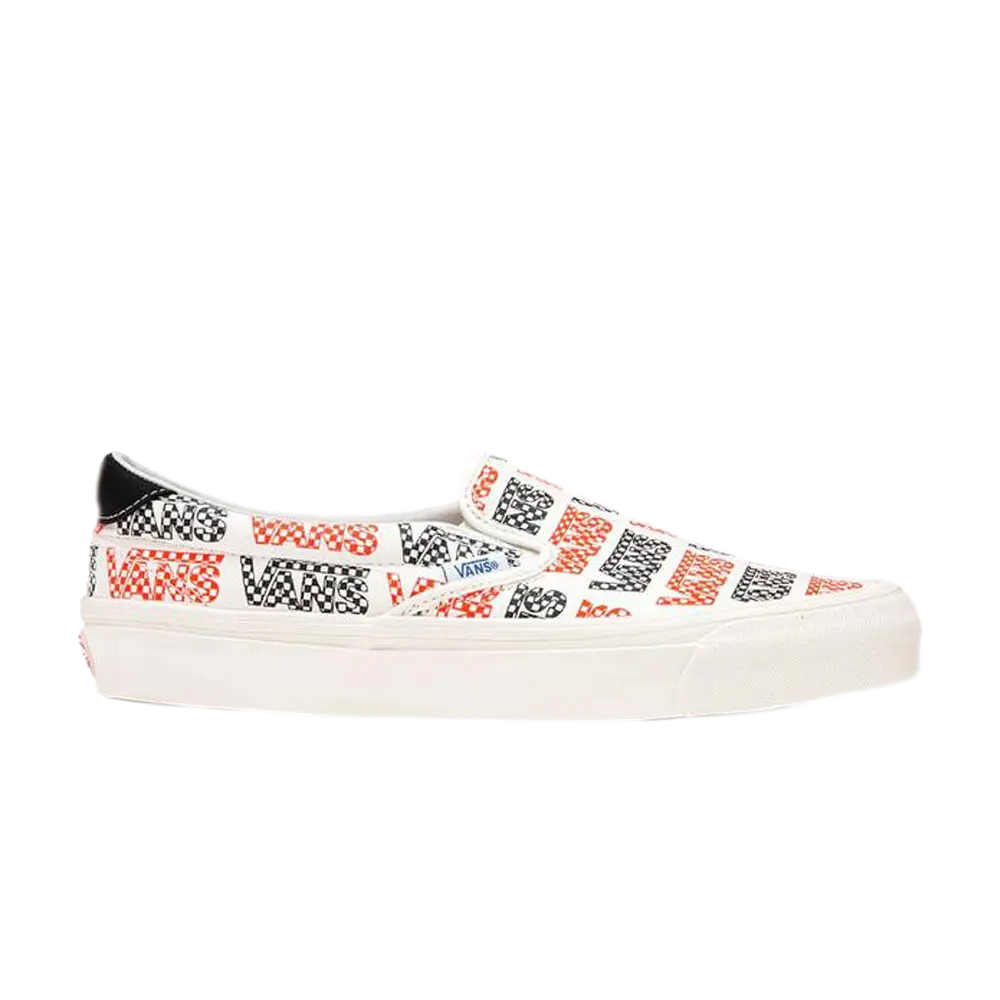 Слипоны 59 LX Vans, красный
