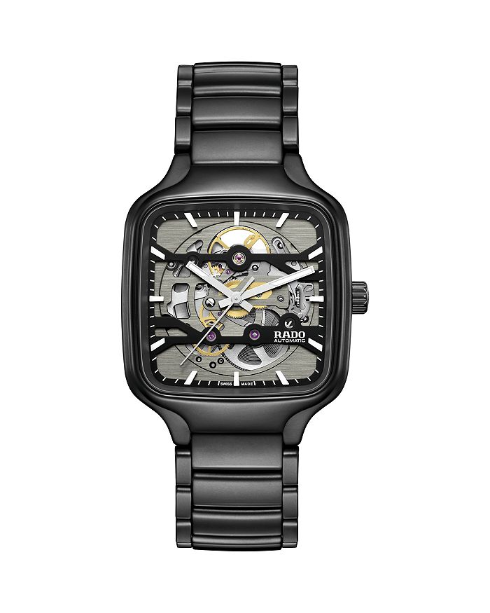 

Наручные часы True Square Automatic, 38 мм RADO, черный