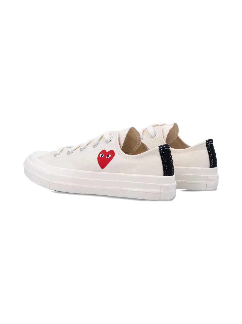 Низкие кеды X Converse с логотипом Comme Des Garçons Play Kids, белый — фото 4
