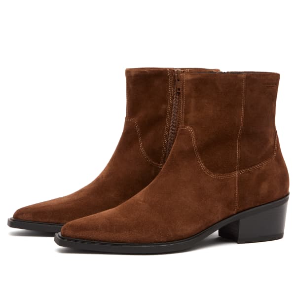 Ботильоны с заостренным носком Kelsey Vagabond Shoemakers, Cocoa Brown — фото 2