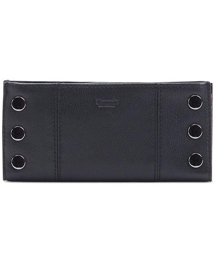 

110 Северный кожаный кошелек Hammitt, цвет Black Gunmetal