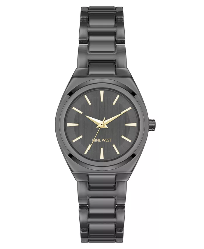 

Женские часы Quartz Minimalist серые из металлического сплава, 30mm Anne Klein