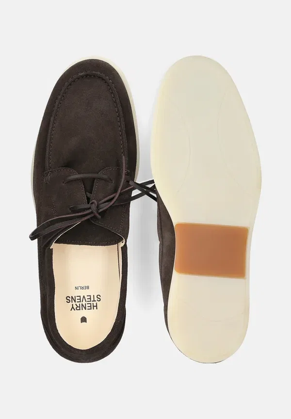 Кроссовки Elia ds casual lace ups Henry Stevens, тёмно-коричневый — фото 3