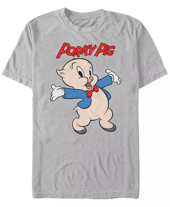 

Мужская футболка с коротким рукавом Looney Tunes Porky Pig Fifth Sun