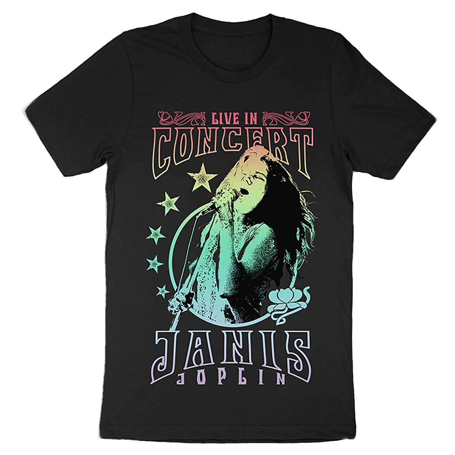 

Мужская футболка Rainbow Janis Joplin Licensed Character