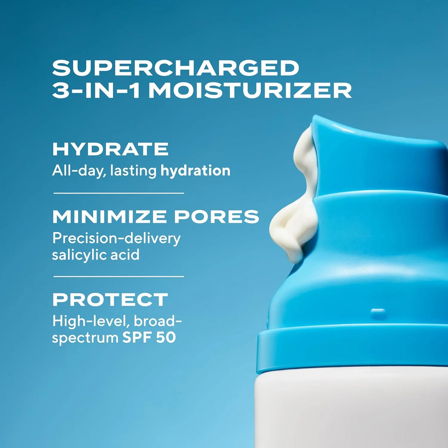 Murad Superactive матирующий увлажняющий крем для контроля жирности и пор SPF 50, с салициловой кислотой для выравнивания текстуры и сужения пор, 50 мл, white — фото 2