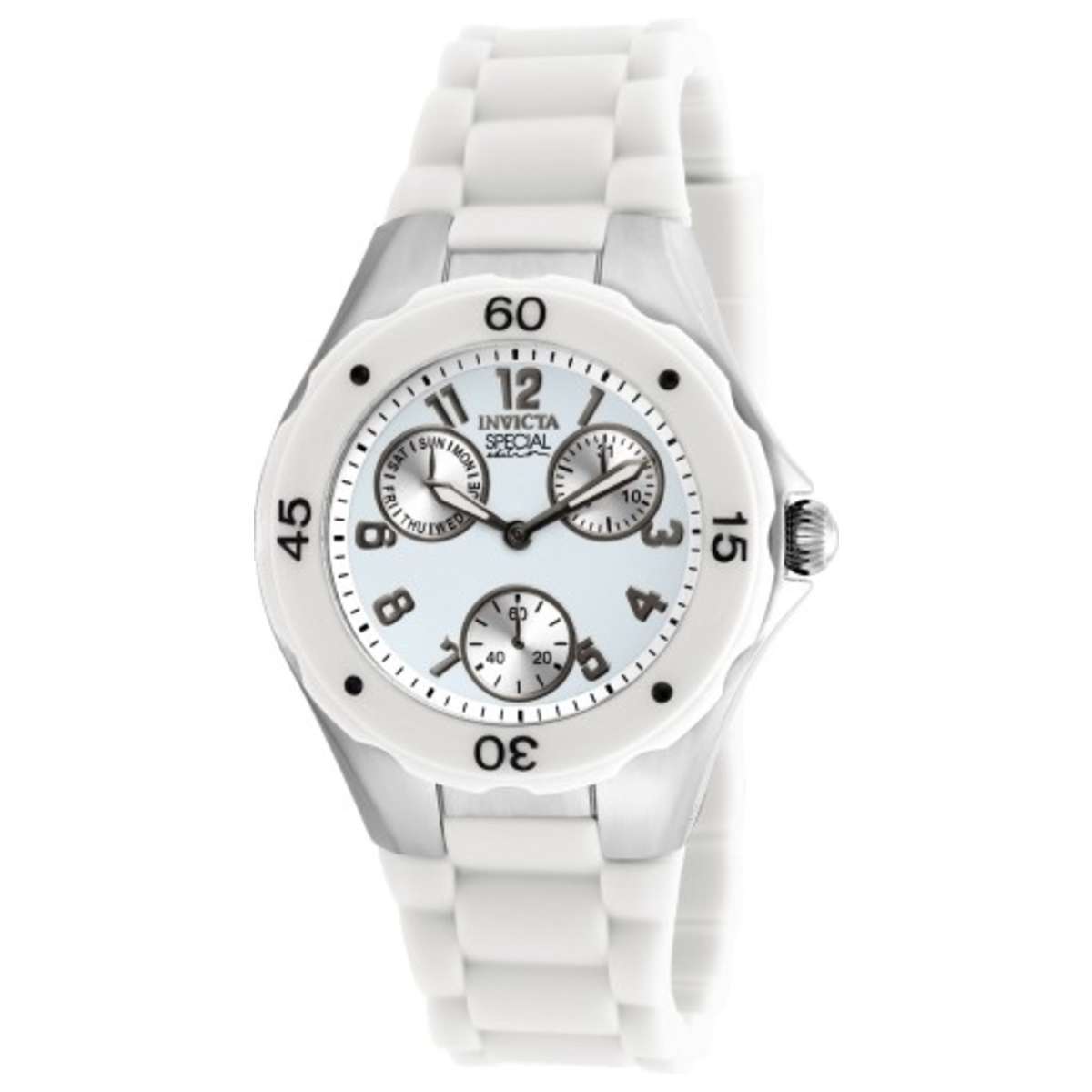 

Женские кварцевые часы Invicta Angel 38 мм, белый