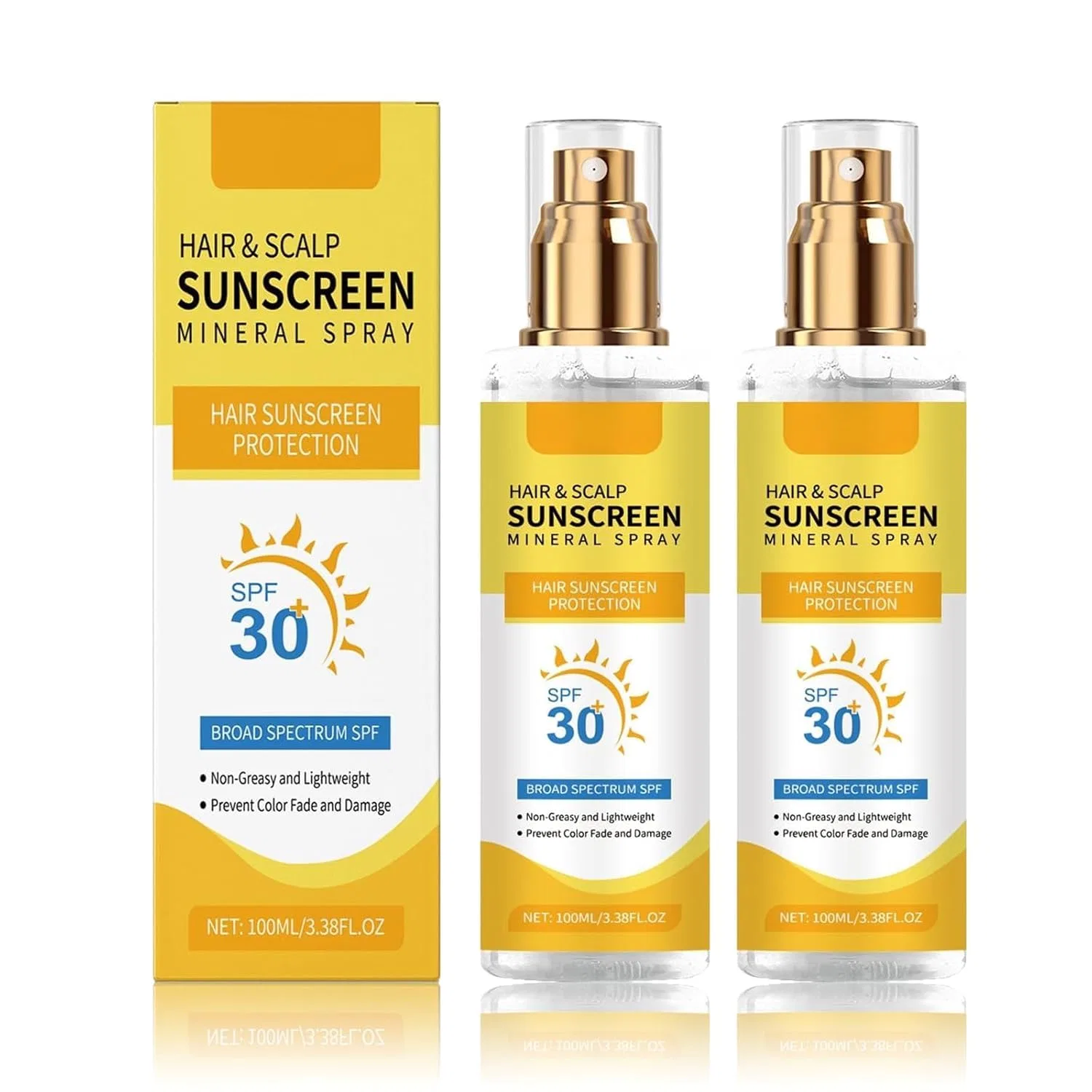 Спрей для защиты кожи головы и волос от солнца SPF 30+ Generisch